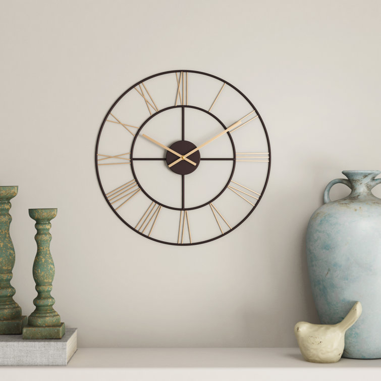 Gracie Oaks St Andrews 20" Wall Clock & Reviews Wayfair